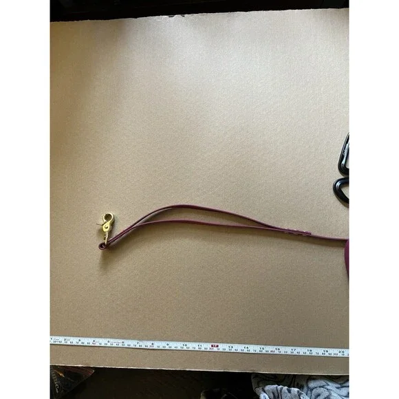 7’ Biothane Standard Dog Leash w/Traffic Handle 5/8" wide Brass Trigger Snap USA - Picture 7 of 7